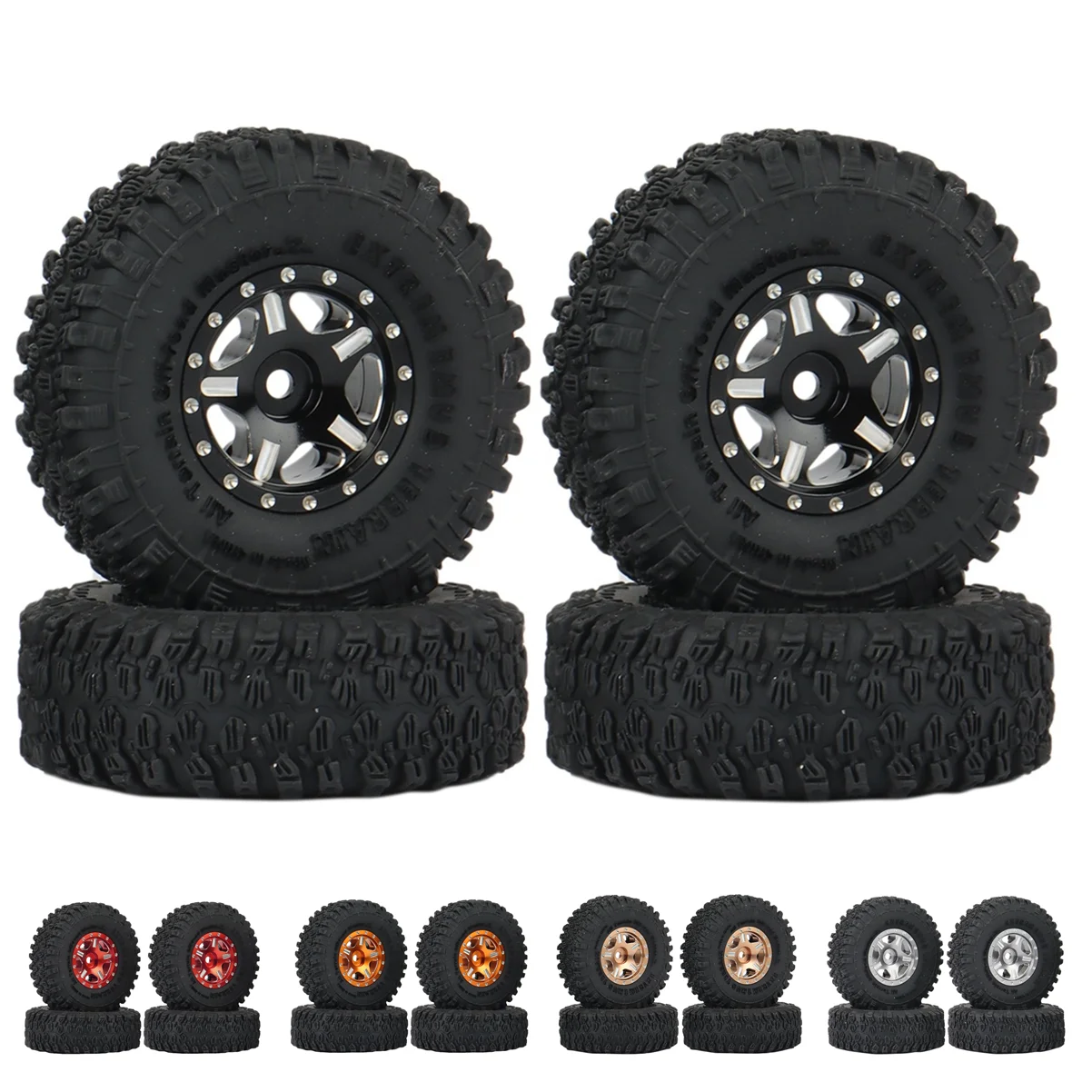 Набор металлических шин для осевого гусеничного автомобиля, 4 шт., 53 мм, 1,0 дюйма, для моделей SCX24, AX24, TRX4M, FMS, FCX24, 1/18, 1/24
Набор металлических шин для осевого гусеничного автомобиля, 4 шт., 53 мм, 1,0 дюйма, для моделей SCX24, AX24, TRX4M, FMS, FCX24, 1/18, 1/24