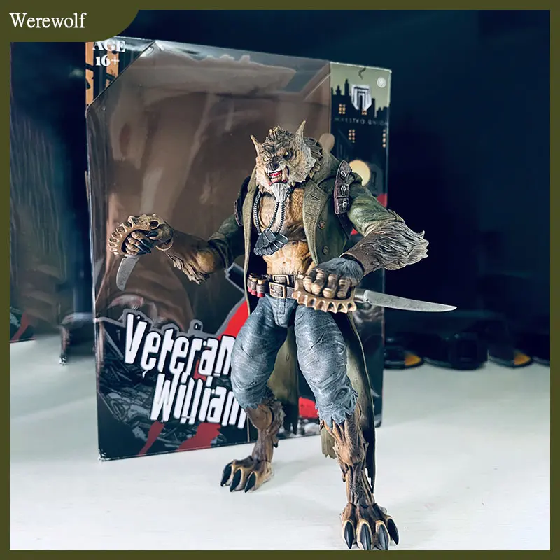 1/12 Furay Planet Mu-Fp002 Scale Werewolf Vereran William Action Figure Model Anime Figure Doll Toys Birthday Gift 20cm
1/12 Furay Planet Mu-Fp002 Scale Werewolf Vereran William Action Figure Model Anime Figure Doll Toys Birthday Gift 20cm