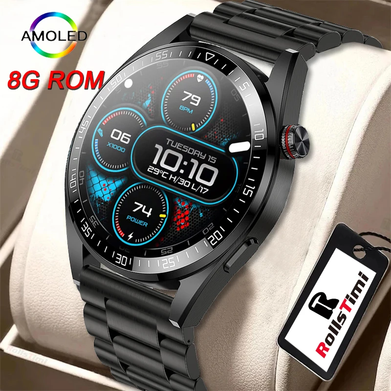 2022 New 8G Memory Men Smart Watch AMOLED 454*454 HD Always Display The Time Bluetooth Call Smartwatch For Huawei TWS Earphones
2022 New 8G Memory Men Smart Watch AMOLED 454*454 HD Always Display The Time Bluetooth Call Smartwatch For Huawei TWS Earphones
