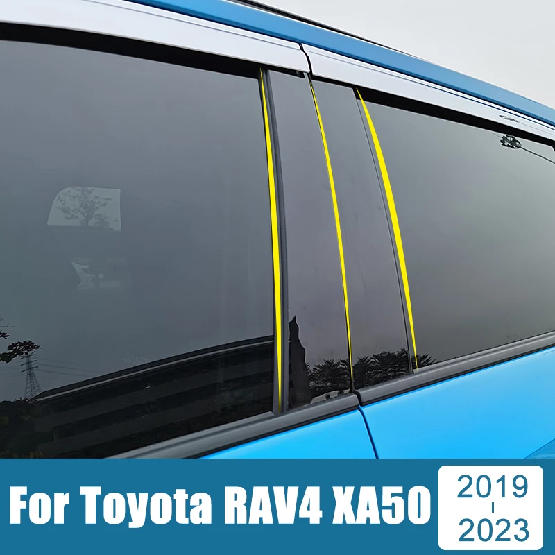 10PCS Car Window Trim Cover BC Column Cover Trim Stickers Accessories For Toyota RAV4 RAV 4 XA50 Hybrid 2019 2020 2021 2022 2023
10PCS Car Window Trim Cover BC Column Cover Trim Stickers Accessories For Toyota RAV4 RAV 4 XA50 Hybrid 2019 2020 2021 2022 2023