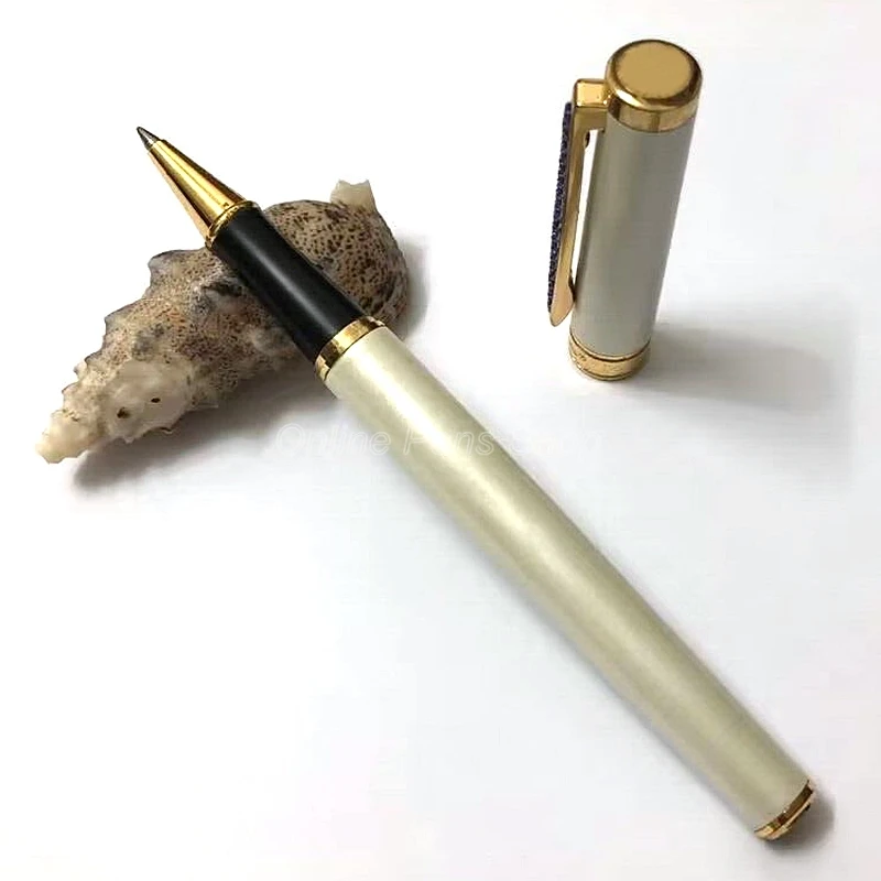 Jinhao White & Golden Matel Roller Ball Pen For Office & Home & School Writing Supplies JR001
Jinhao White & Golden Matel Roller Ball Pen For Office & Home & School Writing Supplies JR001
