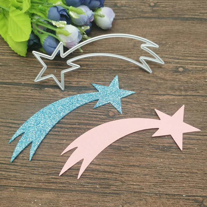 

AOKEDIY Meteor comet Metal Cutting Dies Stencils For DIY Scrapbooking Decorative Embossing Handcraft Template