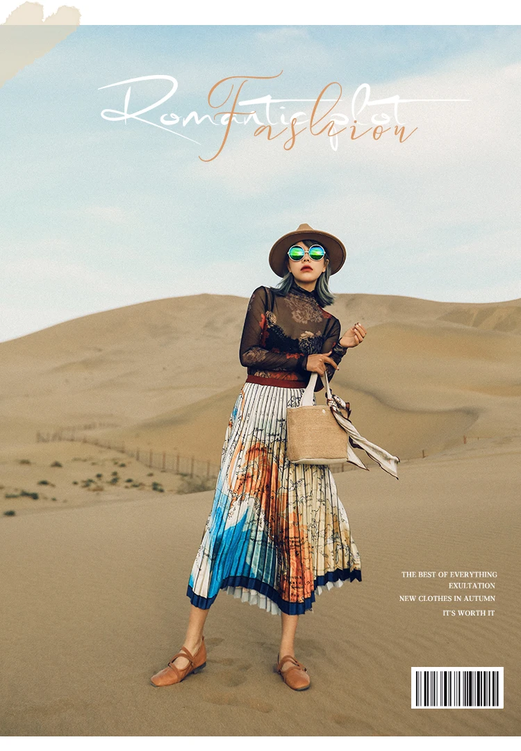 HOT SELLING Miyake Fashion European and American style Artistic oil painting printing pleated skirt waist skirts IN STOCK
HOT SELLING Miyake Fashion European and American style Artistic oil painting printing pleated skirt waist skirts IN STOCK