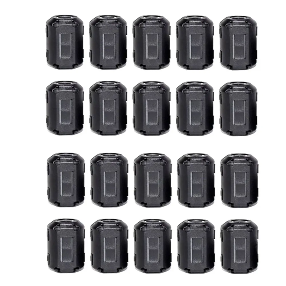 New Practical Ferrite Core 5mm 20pcs 5mm Ferrite Core Cable Clip On Wire Filter Ring For Reducing Unwanted Noise
New Practical Ferrite Core 5mm 20pcs 5mm Ferrite Core Cable Clip On Wire Filter Ring For Reducing Unwanted Noise