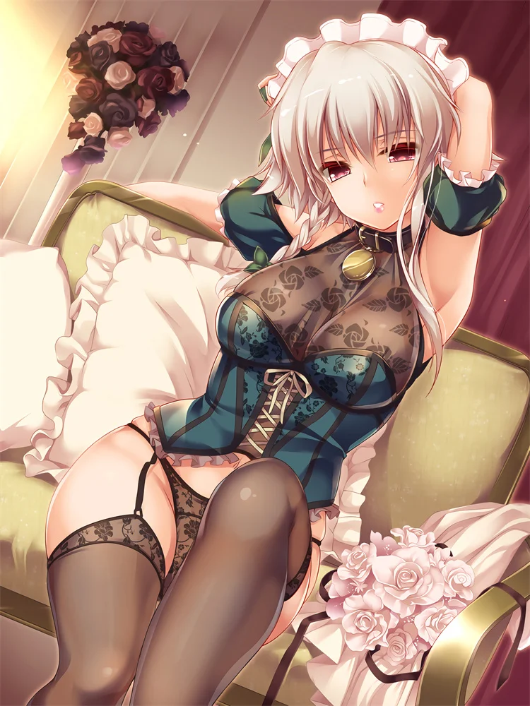 Customized Anime Hizayoi Sakuya (TouHou Project) Flannel Fleece Milk Fiber Peach Skin Natural Velvet Material Bedding Bed Sheet
Customized Anime Hizayoi Sakuya (TouHou Project) Flannel Fleece Milk Fiber Peach Skin Natural Velvet Material Bedding Bed Sheet