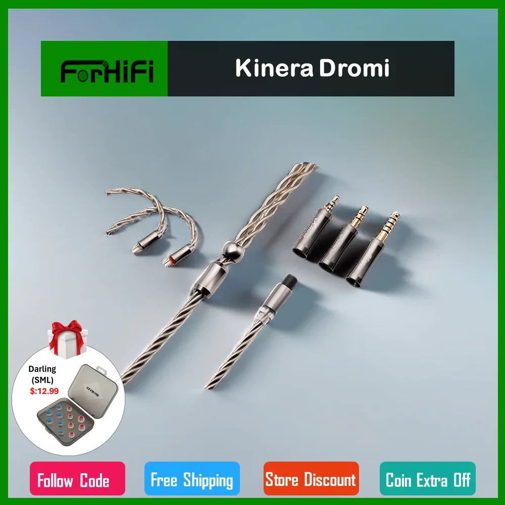 Обновленный кабель для наушников Kinera Dromi 6N OCC 4-ядерный посеребренный 0,78 дюймов 2pin/MMCX с разъемом 2,5 мм 3,5 мм 4,4 мм Hifi Музыкальная гарнитура
Обновленный кабель для наушников Kinera Dromi 6N OCC 4-ядерный посеребренный 0,78 дюймов 2pin/MMCX с разъемом 2,5 мм 3,5 мм 4,4 мм Hifi Музыкальная гарнитура