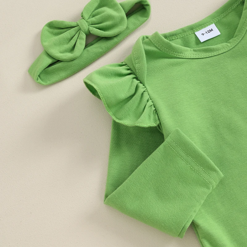 Newborn Baby Girl Outfit Solid Color Long Sleeve Romper Bear Embroidery Festival Overall Dress Headband 3PCS Set
Newborn Baby Girl Outfit Solid Color Long Sleeve Romper Bear Embroidery Festival Overall Dress Headband 3PCS Set