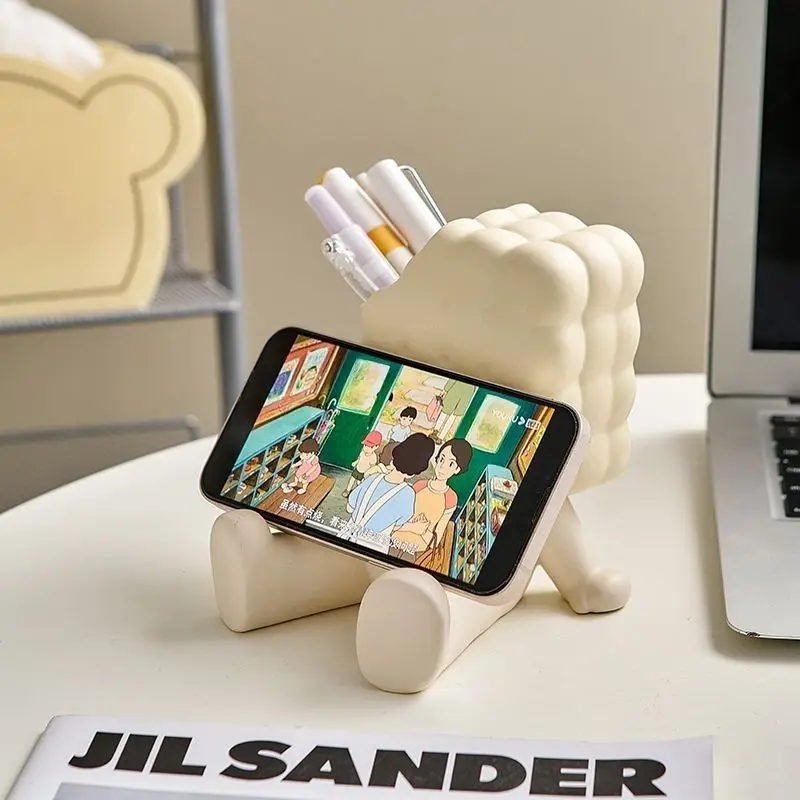 Biscuit pen holder, phone holder, ceramic decoration, light luxury, simple and convenient Nordic Instagram birthday gift
Biscuit pen holder, phone holder, ceramic decoration, light luxury, simple and convenient Nordic Instagram birthday gift