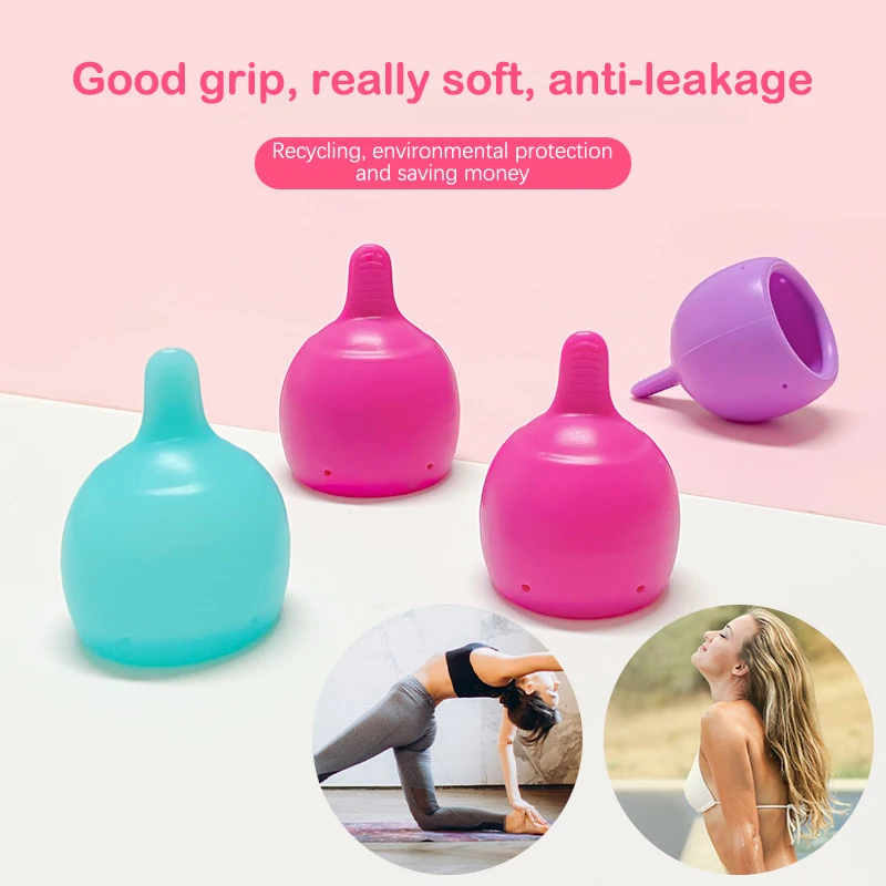 

SL многоразовый мягкий силикон менструальный чашка менструального сестринского дела спортивные утечка плавания-бесплатный гигиенический инструмент для женской гигиены