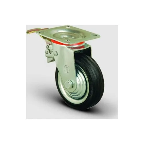 Spherical With Brake Tabla Linked, Bushing, Rubber Medium Industrial Wheel Diameter: 125 - Ek01 Spr 125F
Spherical With Brake Tabla Linked, Bushing, Rubber Medium Industrial Wheel Diameter: 125 - Ek01 Spr 125F