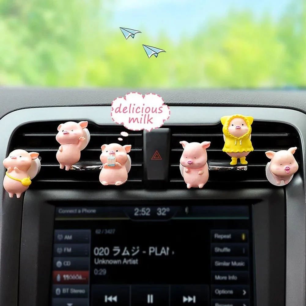 Plastic Cute Pig Car Perfume Clip Ornament Air Freshener Clip Car Interior Accessories For Vehicles
Plastic Cute Pig Car Perfume Clip Ornament Air Freshener Clip Car Interior Accessories For Vehicles