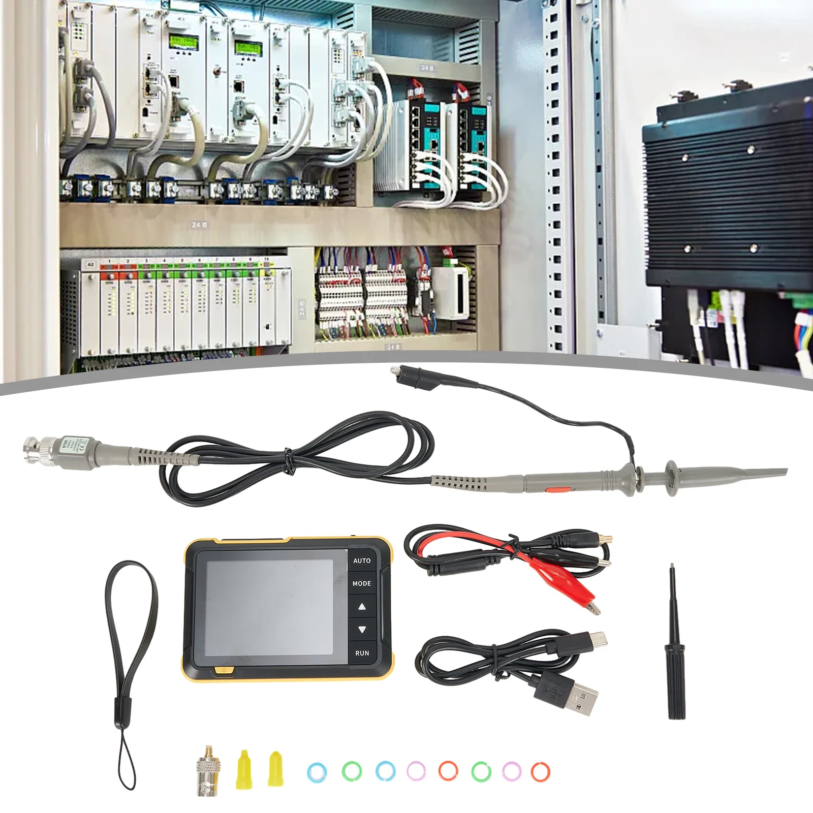 

DSO 152 Handheld Small Beginner Oscilloscope Portable Digital Oscilloscope 200KHz For Teaching And Maintenance Test Tool Parts