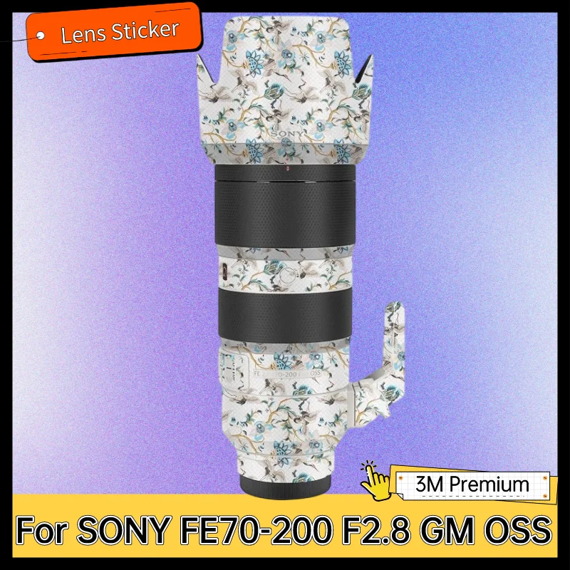 Для SONY FE70-200 F2.8 GM OSS наклейка на корпус объектива Защитная Наклейка на кожу виниловая пленка защитное покрытие от царапин
Для SONY FE70-200 F2.8 GM OSS наклейка на корпус объектива Защитная Наклейка на кожу виниловая пленка защитное покрытие от царапин