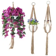 40%HOTEasy Installation Plant Hanger Shockproof Linen Rope Ceiling Deck Flower Pot Hanger Garden Decor
40%HOTEasy Installation Plant Hanger Shockproof Linen Rope Ceiling Deck Flower Pot Hanger Garden Decor