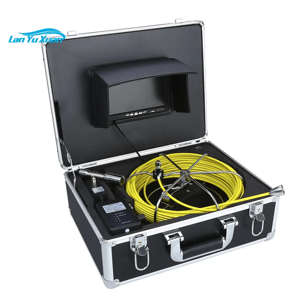 23mm Lens Industrial 7 Inch mo n itor 20M Cable Sewer Pipe Inspection System Equipment With DVR Function
23mm Lens Industrial 7 Inch mo n itor 20M Cable Sewer Pipe Inspection System Equipment With DVR Function