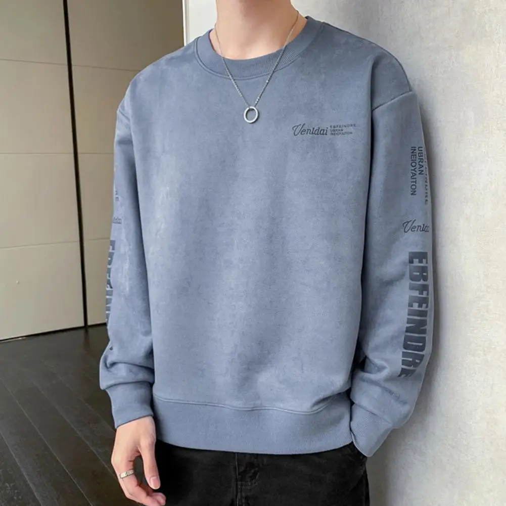 Solid Color Men Sweatshirt Hop Retro Pullover Loose Fit Suede Sweatshirt for Men Streetwear Fashion with Letter Print Tops Men
Solid Color Men Sweatshirt Hop Retro Pullover Loose Fit Suede Sweatshirt for Men Streetwear Fashion with Letter Print Tops Men