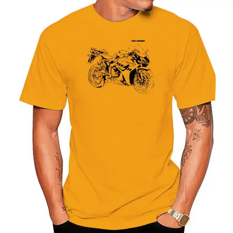 

Новинка 2024, летняя мужская облегающая футболка в стиле хип-хоп CBR Fireblade CBR 1000RR Rep, мотоциклетная футболка