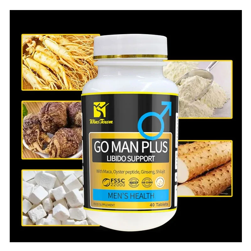 40 Pills Male Power ment Pill Maka Root Promote energy increase Male Health Food
40 Pills Male Power ment Pill Maka Root Promote energy increase Male Health Food