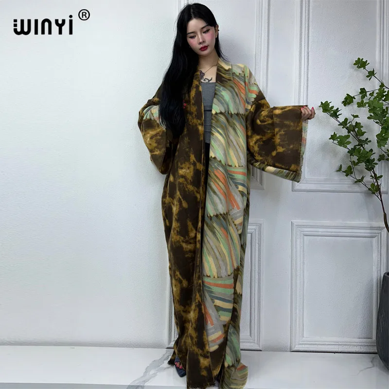 Зимнее пальто WINYI, африканская Женская мода, роскошное меховое Свободное пальто с принтом и кисточками, плотное теплое длинное пуховое пальто, Европейский кардиган, куртка
Зимнее пальто WINYI, африканская Женская мода, роскошное меховое Свободное пальто с принтом и кисточками, плотное теплое длинное пуховое пальто, Европейский кардиган, куртка