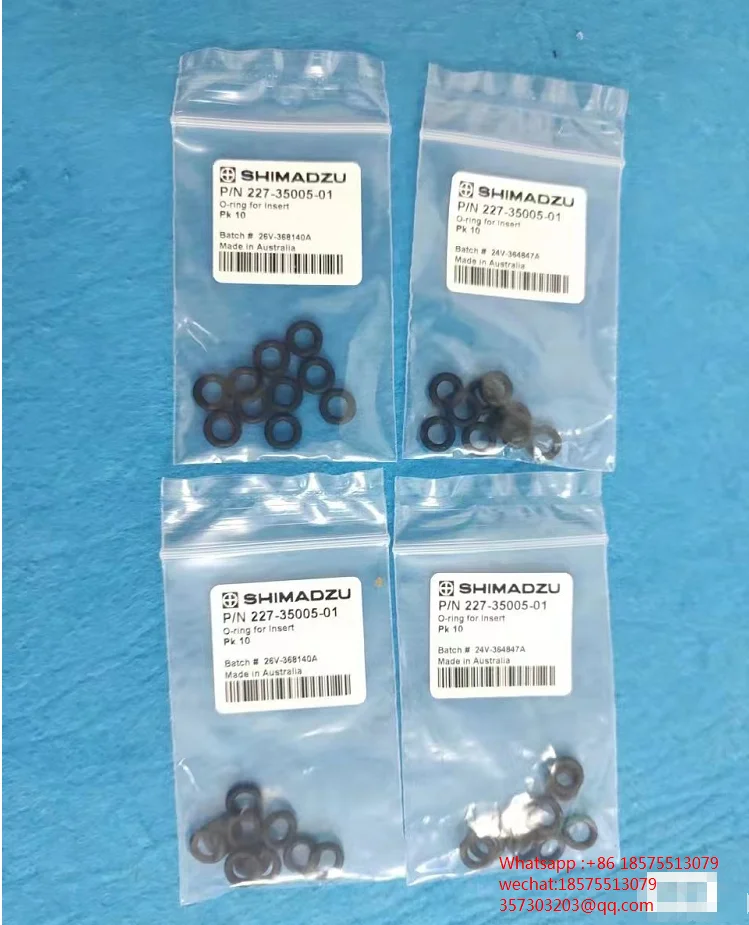 Фторрезиновое уплотнительное кольцо Shimazu 227-35005-01, расходные материалы серии Gas Phase/temperament
Фторрезиновое уплотнительное кольцо Shimazu 227-35005-01, расходные материалы серии Gas Phase/temperament