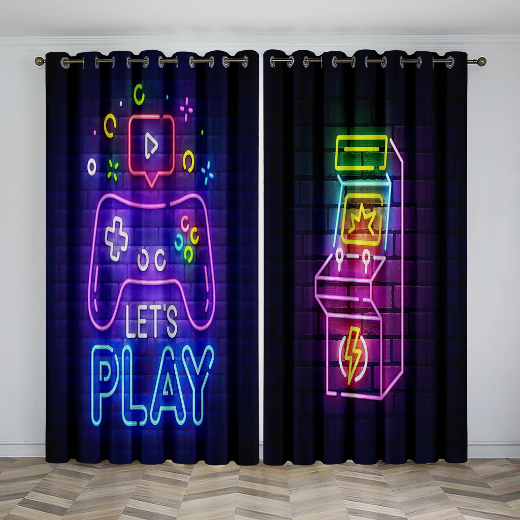 E-Sports Room Cool Game Controller Mobile Game 3d Printing Curtains, Boys Room Cool Decorative Drapes For Bedrooms, Offices
E-Sports Room Cool Game Controller Mobile Game 3d Printing Curtains, Boys Room Cool Decorative Drapes For Bedrooms, Offices