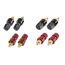 Power Junction Post Connector Terminal Kit, 4Pcs Premium Remote Battery Power Terminal Stud Connector (Red & Black)
Power Junction Post Connector Terminal Kit, 4Pcs Premium Remote Battery Power Terminal Stud Connector (Red & Black)