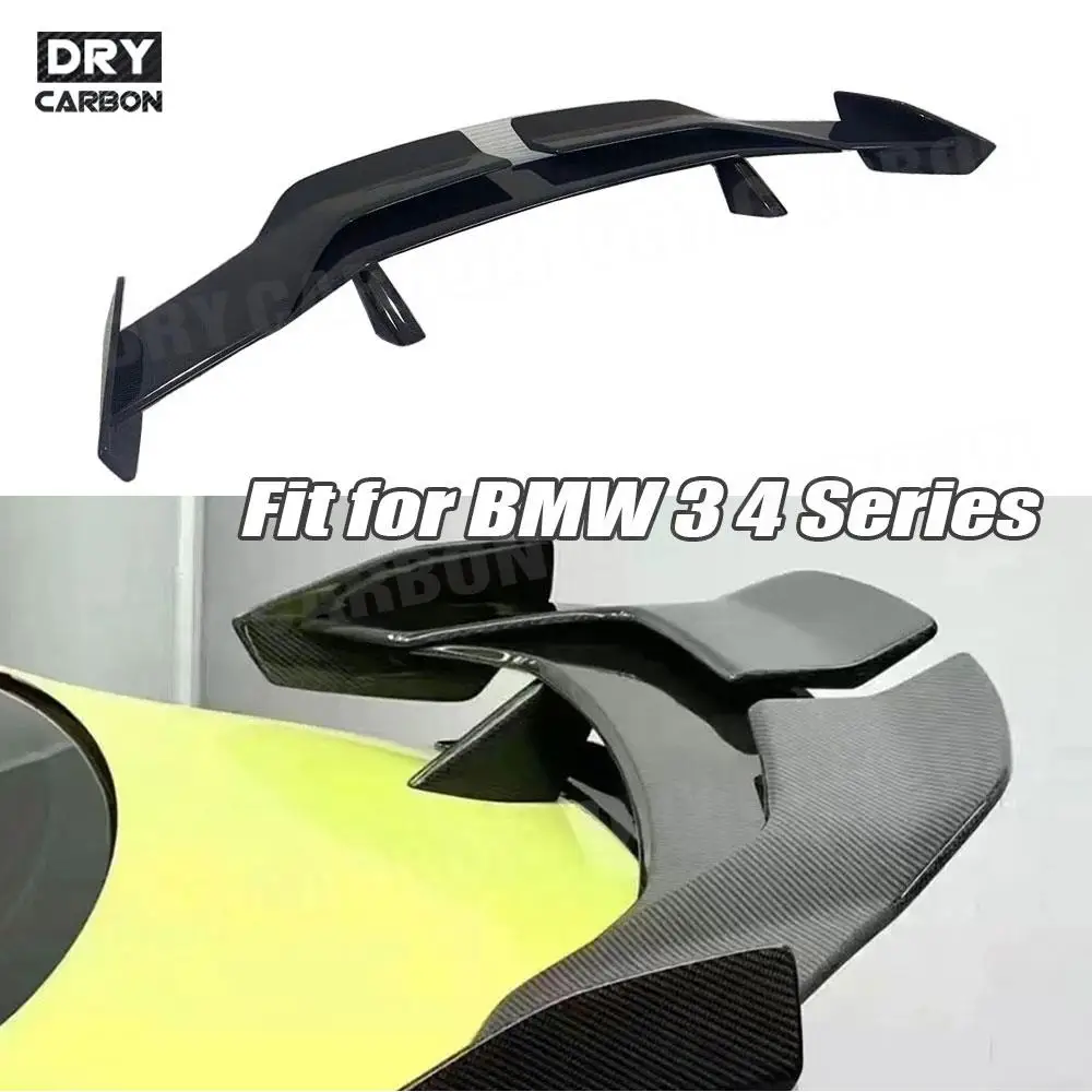 Car Boot Lip Wing Spoiler for BMW 3 4 Series G80 M3 G82 G83 M4 2021+ Duckbill Rear Trunk Wing Spoiler Carbon Fiber/FRP Material 
Car Boot Lip Wing Spoiler for BMW 3 4 Series G80 M3 G82 G83 M4 2021+ Duckbill Rear Trunk Wing Spoiler Carbon Fiber/FRP Material
