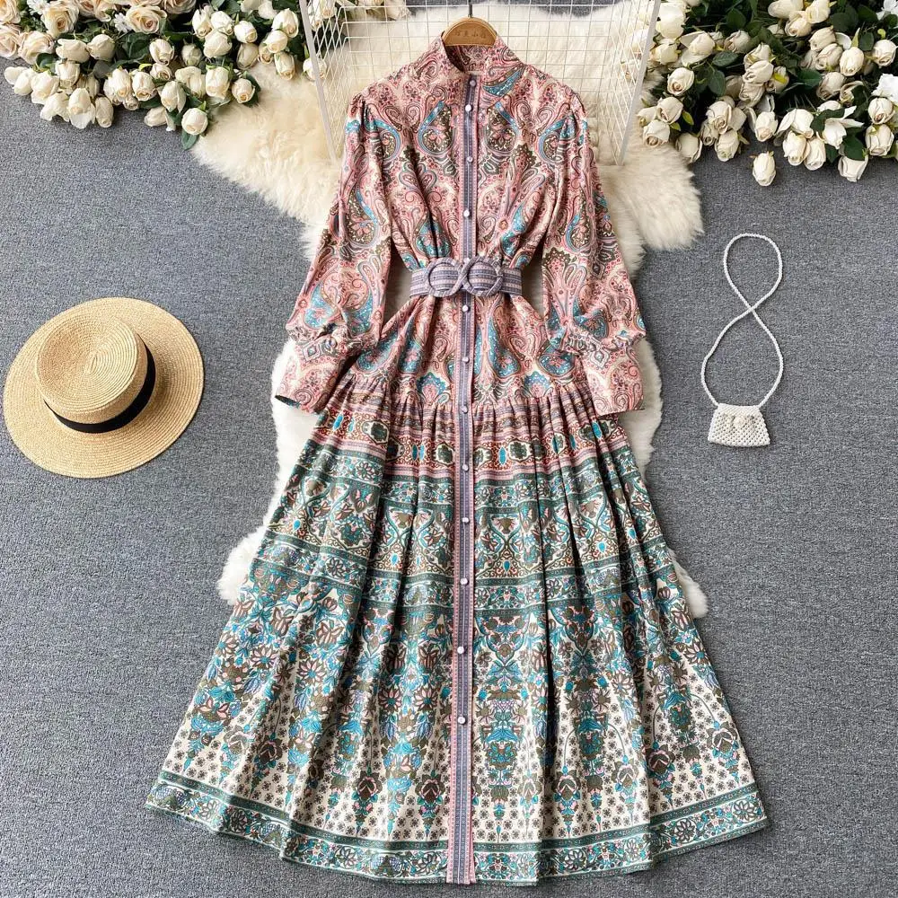 Beach Wear Long Vestidos Robe Casual O-neck High Waist Loose Dresses Summer 2023 Vintage Long Sleeve Boho Dress for Women
Beach Wear Long Vestidos Robe Casual O-neck High Waist Loose Dresses Summer 2023 Vintage Long Sleeve Boho Dress for Women