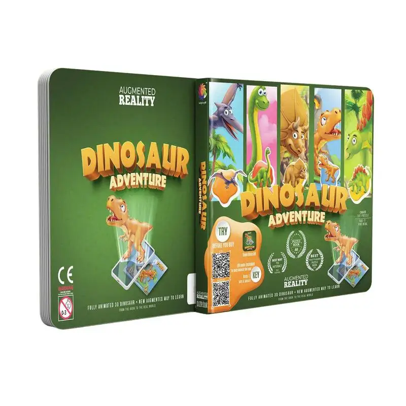 

Детский пазл-динозавр Монтессори, игрушки для детей с милыми узорами, пазл для малышей, пазлы для детей, игрушки Монтессори для