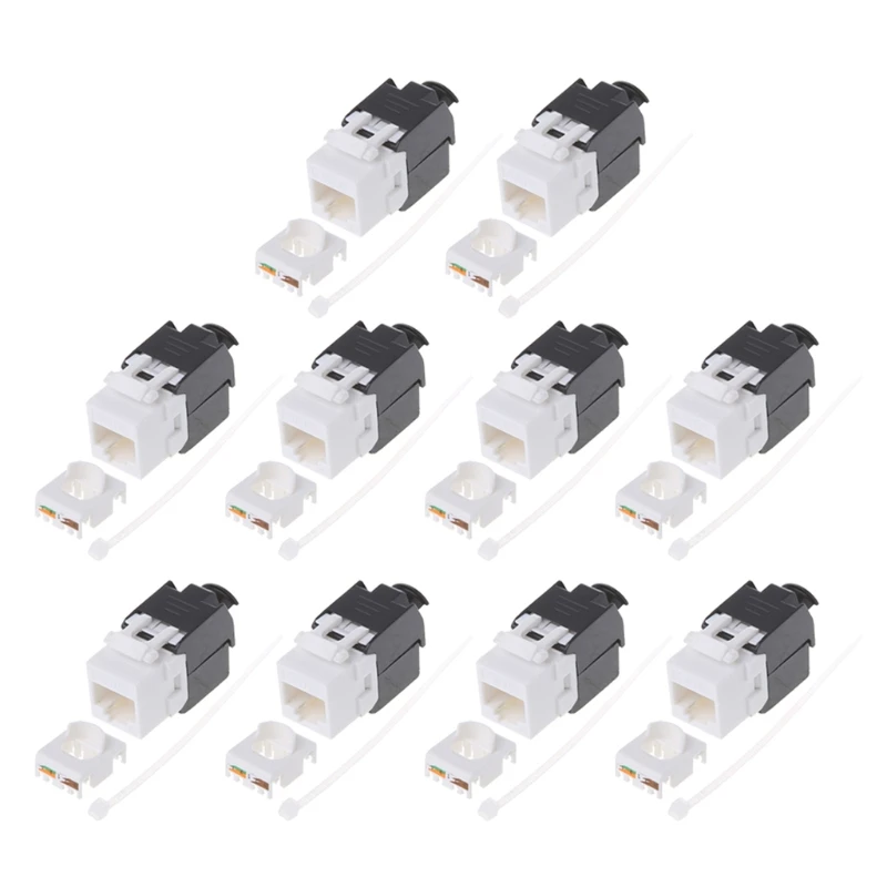 10шт CAT6 UTP сетевой модуль без инструментов RJ45 соединительный кабель адаптер Gigabit Net R2LB
10шт CAT6 UTP сетевой модуль без инструментов RJ45 соединительный кабель адаптер Gigabit Net R2LB