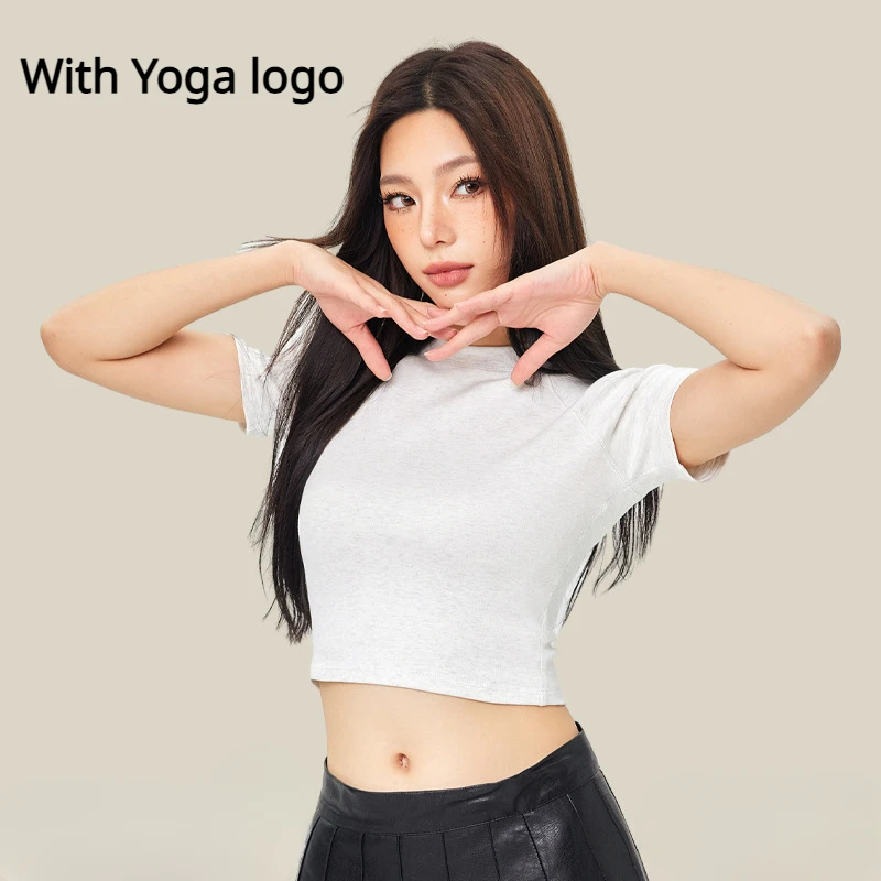 Yoga T-shirt for Women Spring Summer Crop Tops Cotton Short Style Spicy Girl Raglan Sleeves Slim Fit Appear Thin Short Sleeves
Yoga T-shirt for Women Spring Summer Crop Tops Cotton Short Style Spicy Girl Raglan Sleeves Slim Fit Appear Thin Short Sleeves