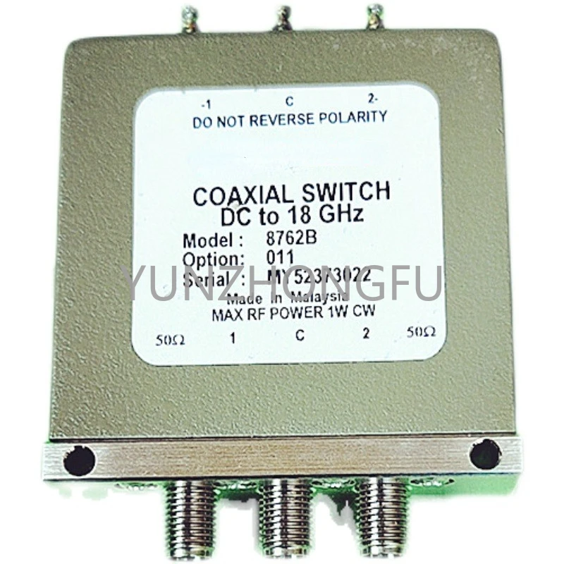 

8762B DC-18GHz 5V SMA RF Microwave Coaxial Switch