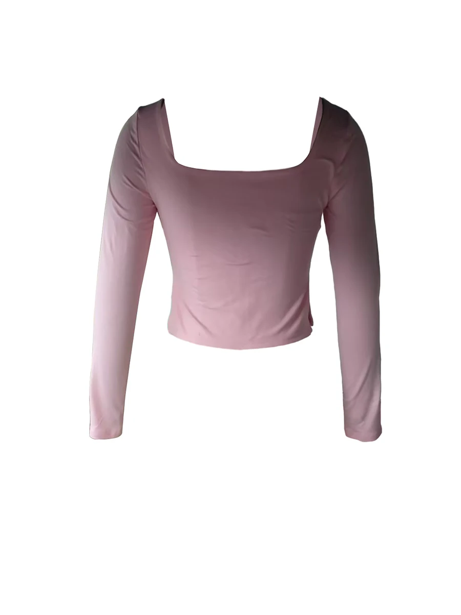 Women’s Long Sleeve Slim Fit T Shirt Y2K Split Half Backless Top Tees Going Out Sweetheart V Neck Bustier Crop Tops
Women’s Long Sleeve Slim Fit T Shirt Y2K Split Half Backless Top Tees Going Out Sweetheart V Neck Bustier Crop Tops