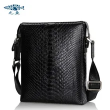 yuanyu Python skin Men snake skin bags Single shoulder Thailand import black Python leather men bag business bag office
yuanyu Python skin Men snake skin bags Single shoulder Thailand import black Python leather men bag business bag office