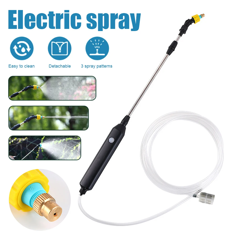 2/3/5m Electric Sprayer Garden Automatic Atomization USB Rechargeable Plant Sprayer Bottle Sprinkler Watering Garden Irrigation
2/3/5m Electric Sprayer Garden Automatic Atomization USB Rechargeable Plant Sprayer Bottle Sprinkler Watering Garden Irrigation