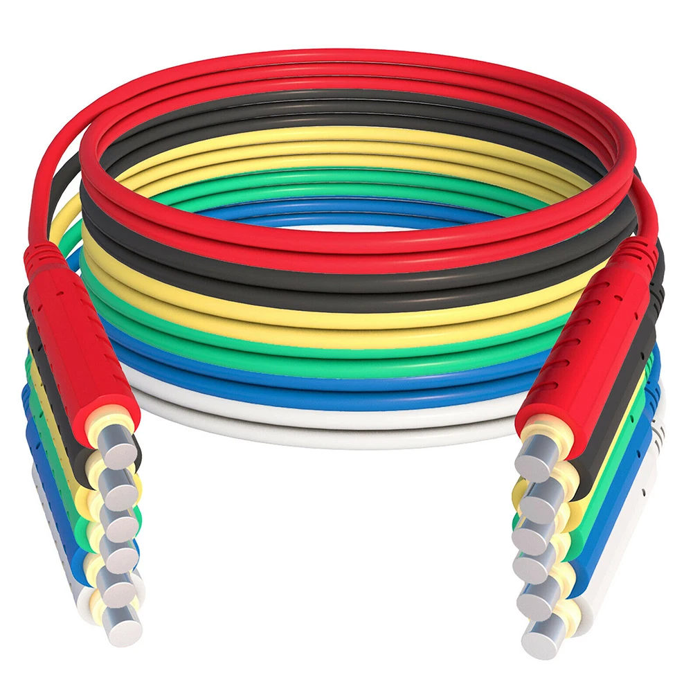 6pcs Multi-meter Magnetic Test Leads Retractable Plug Cable Jumper Wire Line Security 6 Colors DIY Test Tool
6pcs Multi-meter Magnetic Test Leads Retractable Plug Cable Jumper Wire Line Security 6 Colors DIY Test Tool