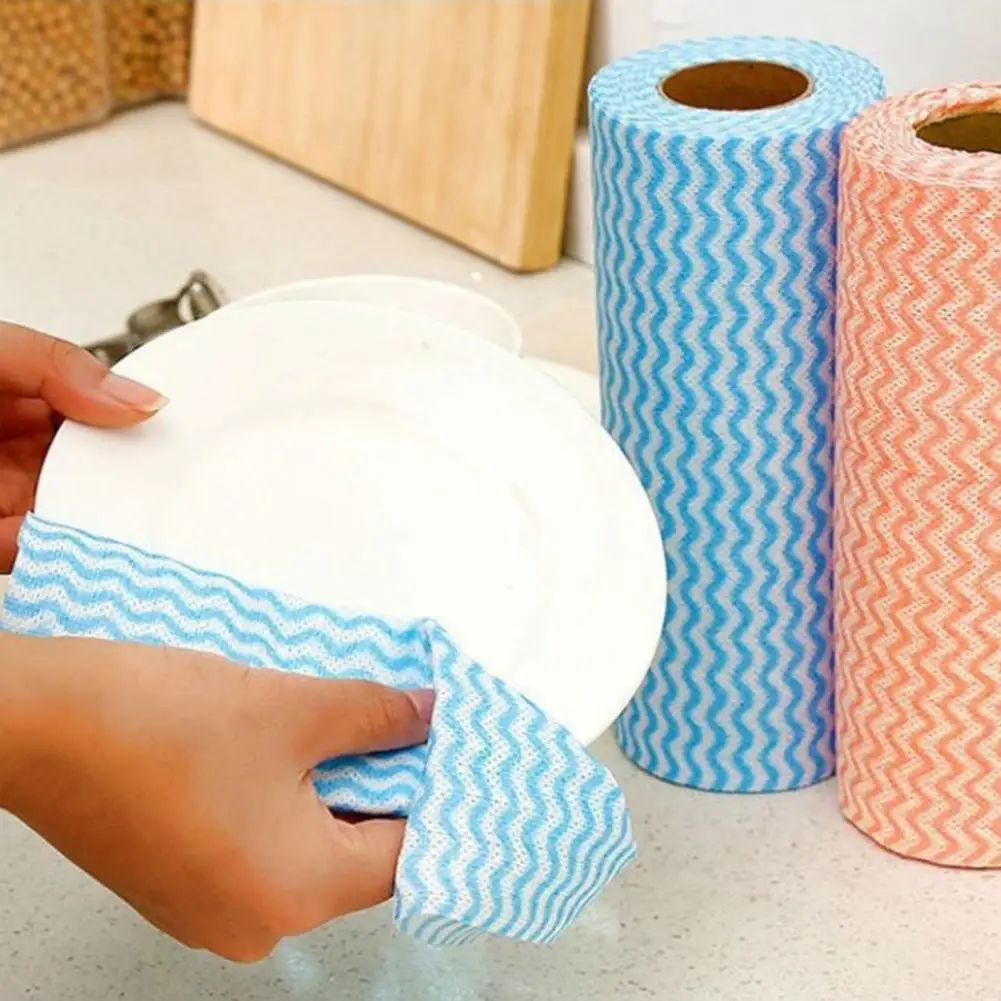 1 Roll Dish Cloth Single-use Lint Free Absorbent Non Woven Fabric Disposable Bowl Plate Washing Rag Kitchen Washcloth Daily Use
1 Roll Dish Cloth Single-use Lint Free Absorbent Non Woven Fabric Disposable Bowl Plate Washing Rag Kitchen Washcloth Daily Use