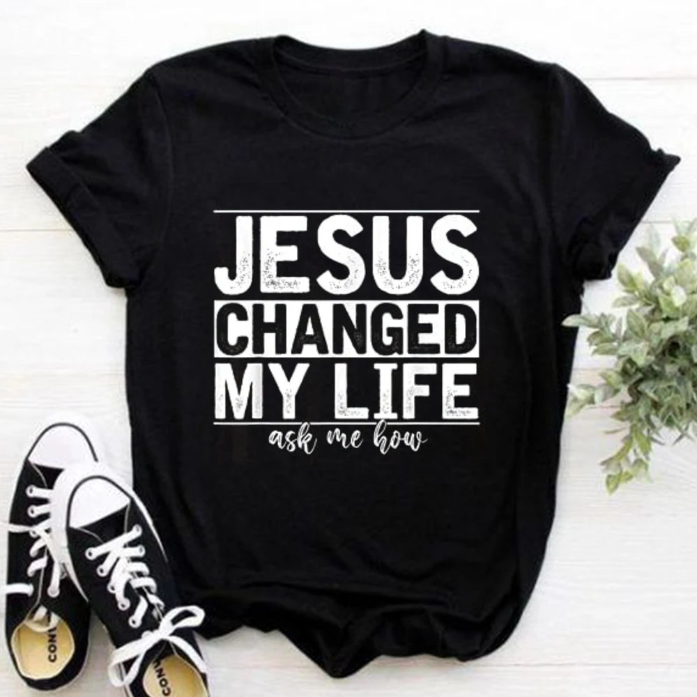 2023 Jesus cartoon pattern Women's T-shirt Casual Funny T-shirt Personalized women's clothing T-shirt Hot selling funds
2023 Jesus cartoon pattern Women's T-shirt Casual Funny T-shirt Personalized women's clothing T-shirt Hot selling funds