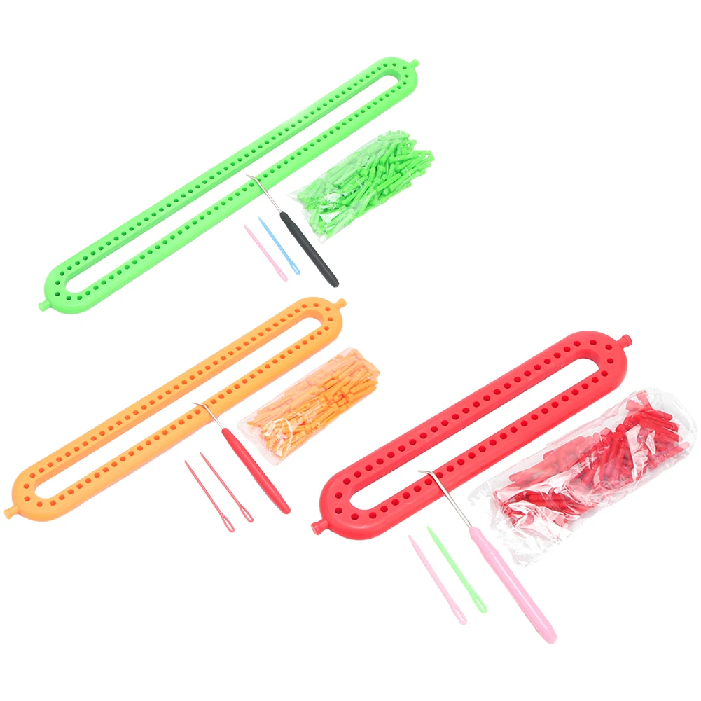 Rectangle Round Knitting Loom Weaving Scarf Sweater Hat Shawl Stitching Knitting Machine DIY Handmade Craft Braiding Tool
Rectangle Round Knitting Loom Weaving Scarf Sweater Hat Shawl Stitching Knitting Machine DIY Handmade Craft Braiding Tool