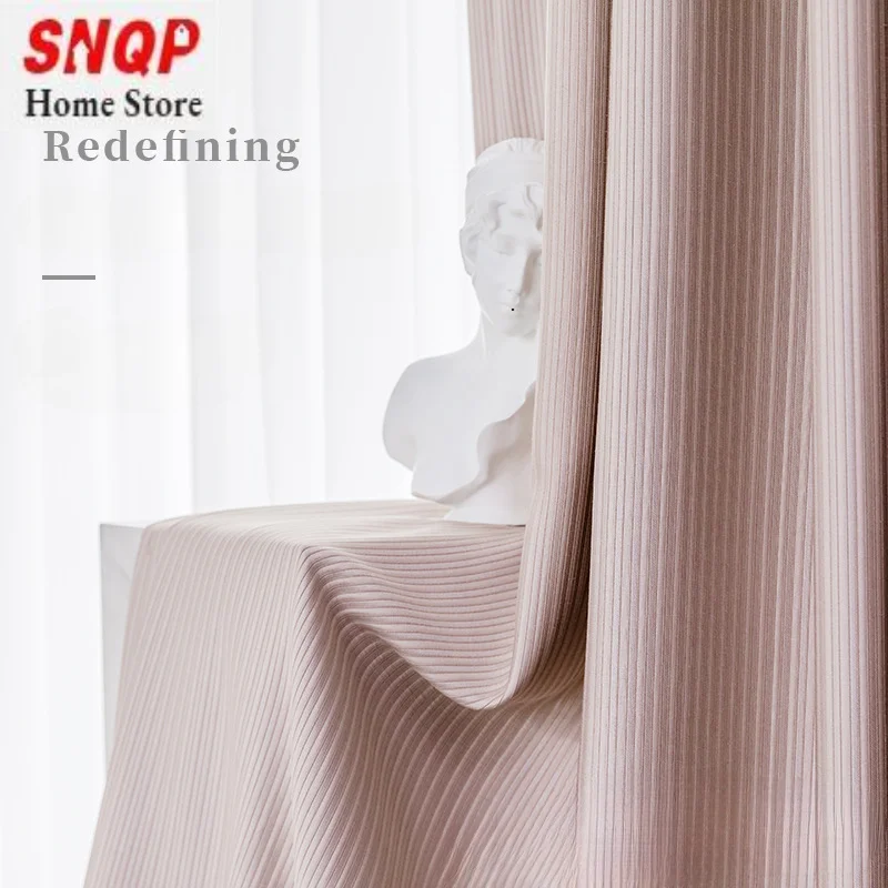 Pink Texture Blackout Luxury Curtains for Living Room Bedroom Simple Modern Fashion Solid Color Fabric Elegant Custom Window
Pink Texture Blackout Luxury Curtains for Living Room Bedroom Simple Modern Fashion Solid Color Fabric Elegant Custom Window