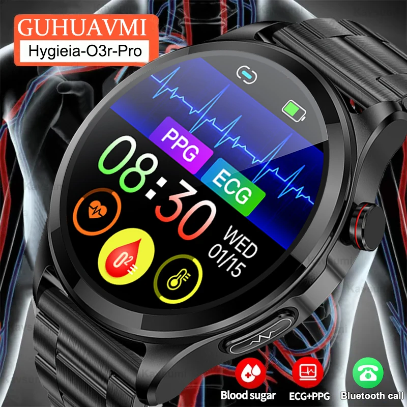 Blood Sugar ECG Smart Watch Men 2023 New Bluetooth Call Automatic Infrared Blood Oxygen Heart Rate Blood Pressure Health Watch
Blood Sugar ECG Smart Watch Men 2023 New Bluetooth Call Automatic Infrared Blood Oxygen Heart Rate Blood Pressure Health Watch