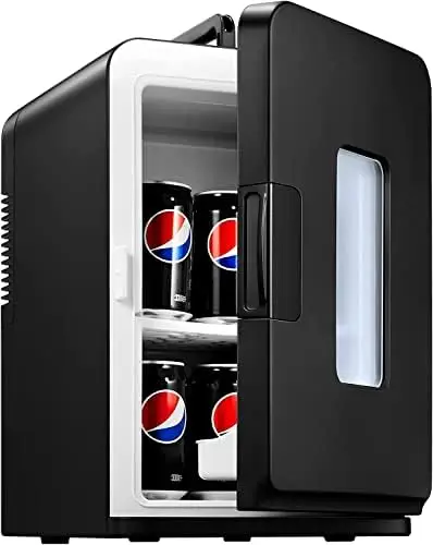 Mini Fridge for Bedroom, 110V AC/ 12V DC Portable Thermoelectric Cooler and Warmer Small Refrigerators for Home, Dorm, Office an
Mini Fridge for Bedroom, 110V AC/ 12V DC Portable Thermoelectric Cooler and Warmer Small Refrigerators for Home, Dorm, Office an