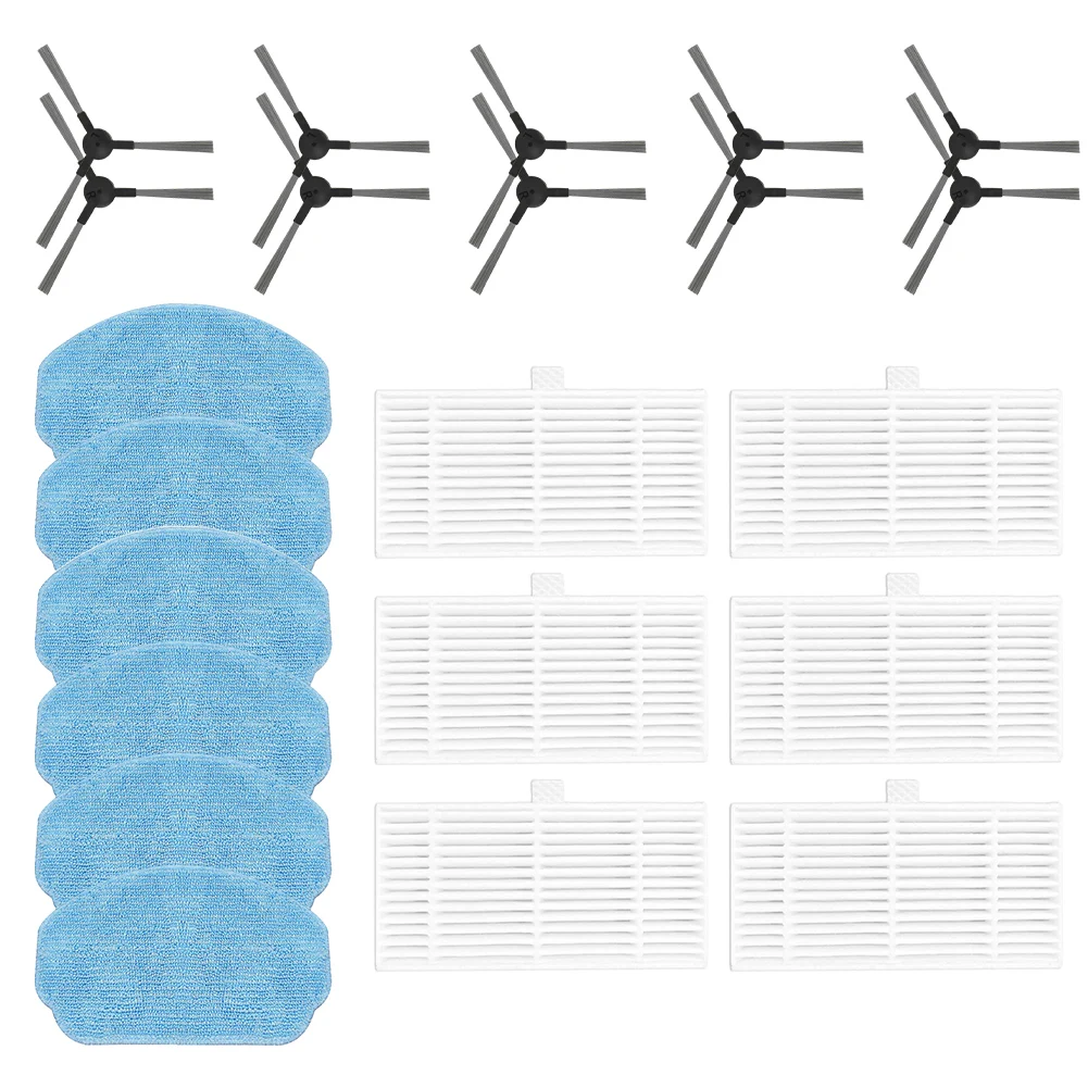 Accessory Vacuum Cleaner Part None Mop Cloths More Durable Side Brush Vacuum Cleaner Accessories For EICOBOT BR150
Accessory Vacuum Cleaner Part None Mop Cloths More Durable Side Brush Vacuum Cleaner Accessories For EICOBOT BR150