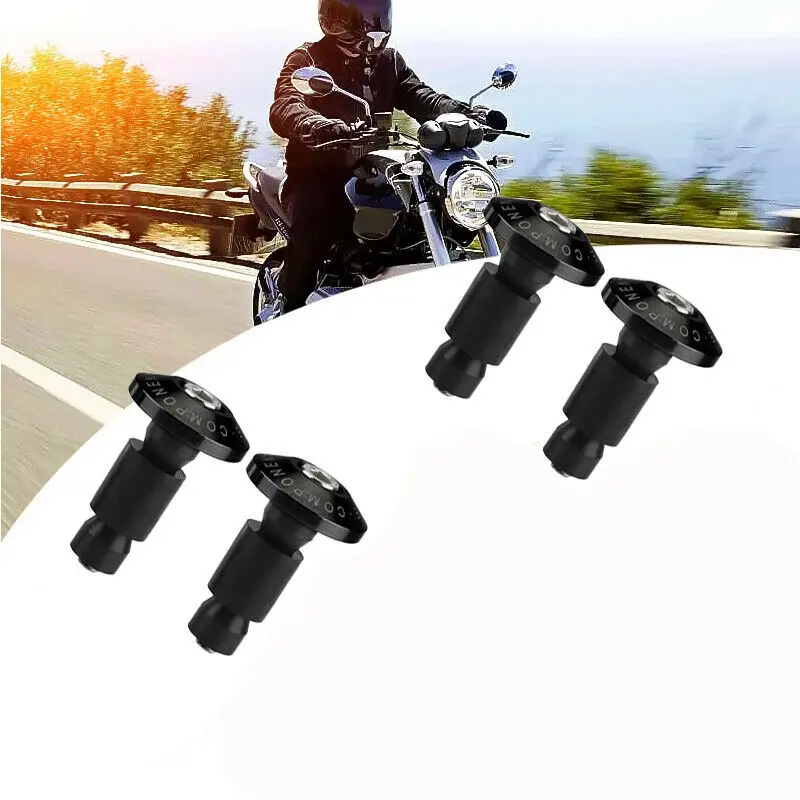 Hand Grips Motorbike Bar End For Motorbike Accessories Aluminium Aluminum + Glue Black CNC Covers 22mm Diameter
Hand Grips Motorbike Bar End For Motorbike Accessories Aluminium Aluminum + Glue Black CNC Covers 22mm Diameter