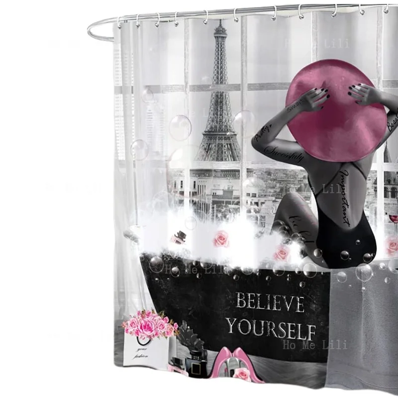 Афроамериканская черная Современная занавеска для душа для девушек, привлекательная Мода, Парижская Эйфелева башня, каблук, розовый, серый
Афроамериканская черная Современная занавеска для душа для девушек, привлекательная Мода, Парижская Эйфелева башня, каблук, розовый, серый