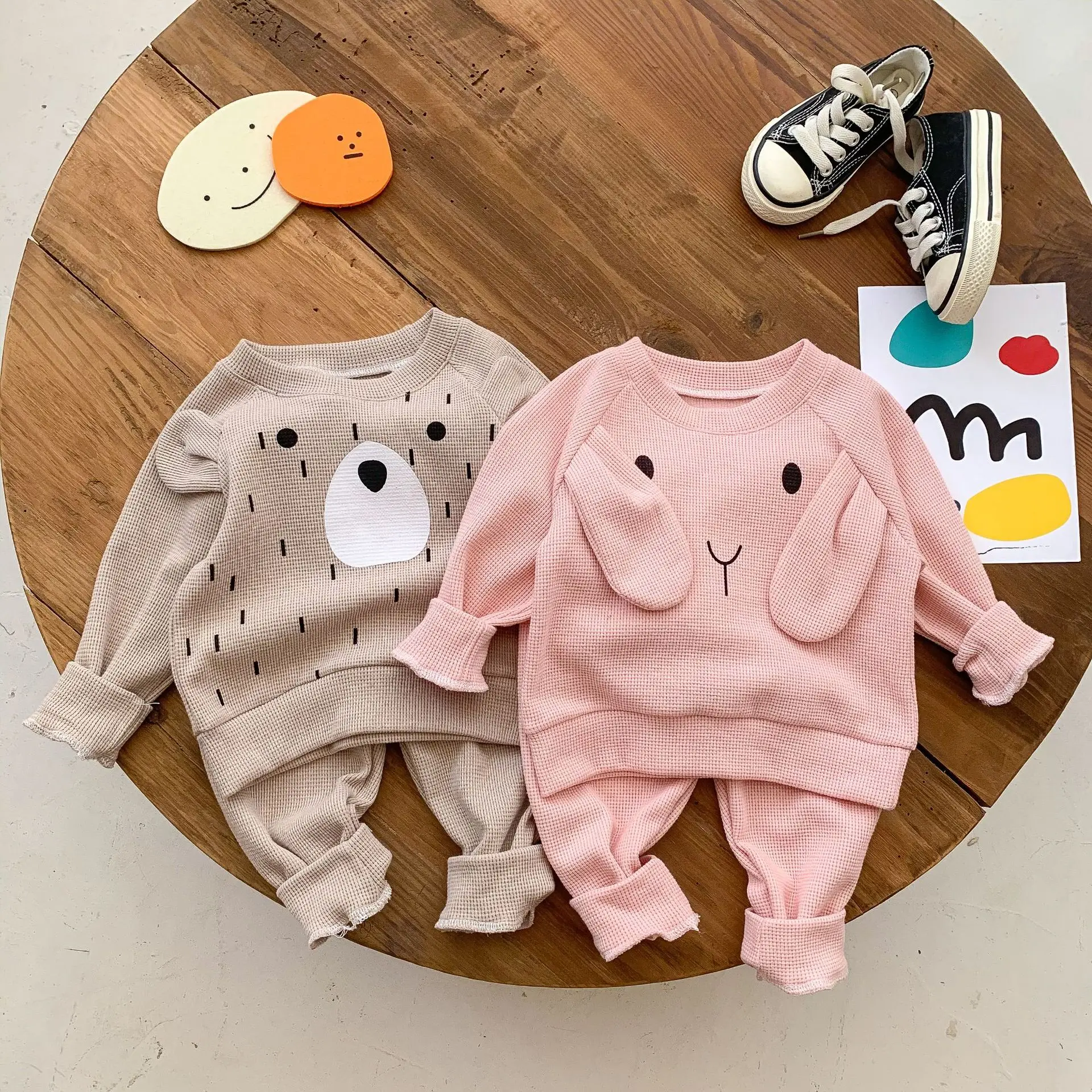 Baby Girls Boys Cartoon Shower Waffle Sweatshirt+Sweatpant Toddler Cotton 2-Piece Outfit Clothing Infant Active Sets 0-36 Months
Baby Girls Boys Cartoon Shower Waffle Sweatshirt+Sweatpant Toddler Cotton 2-Piece Outfit Clothing Infant Active Sets 0-36 Months