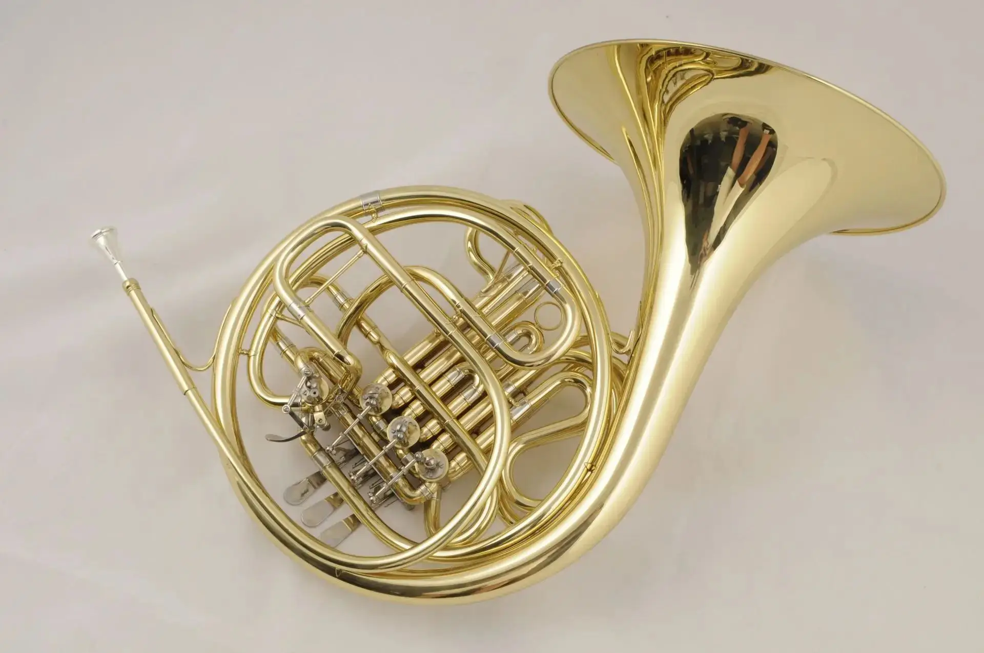 

4 keys double french horn musical instrument for beginner Siamese tone sandhi