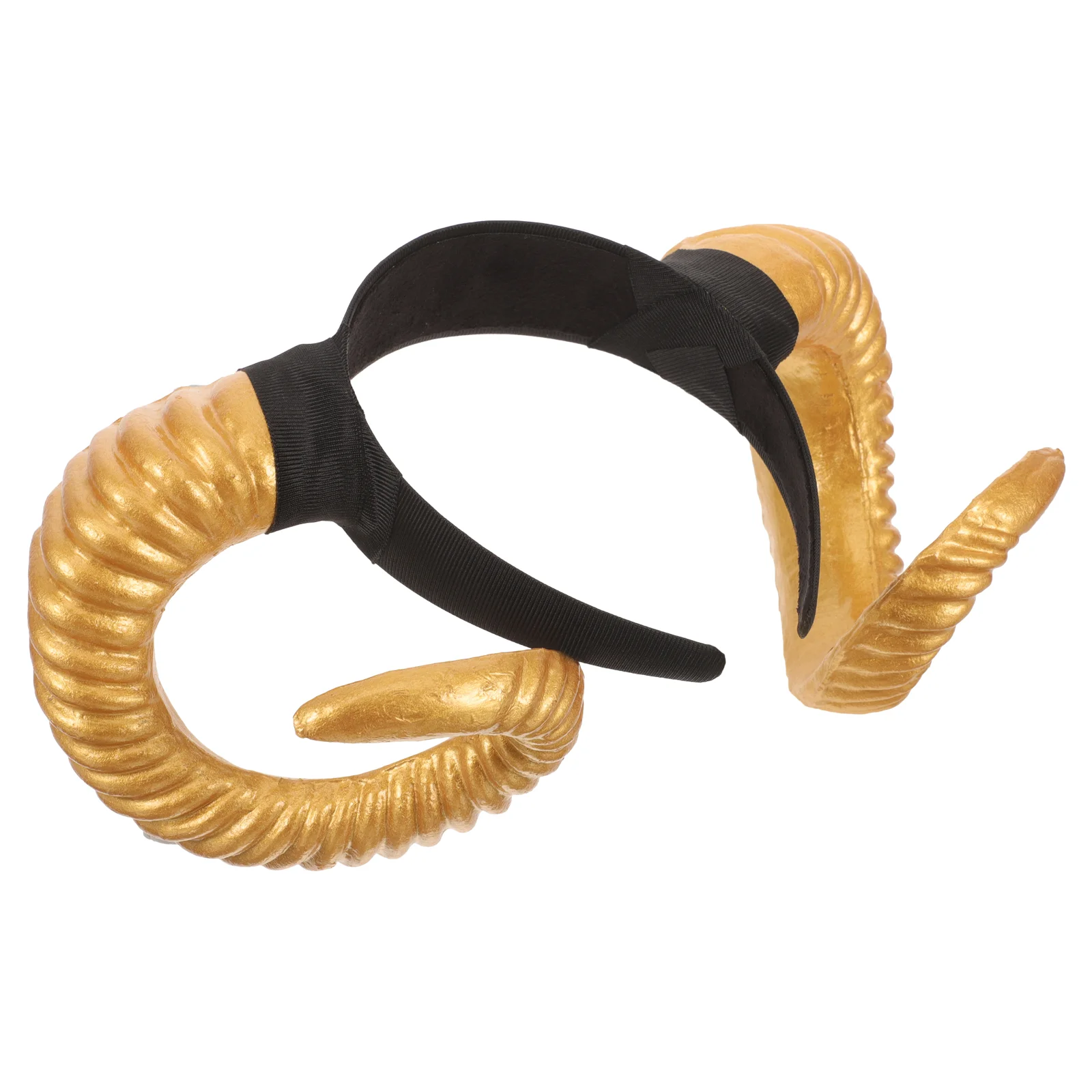 Simulation Sheep Horn Headband Sheep Horns Headpiece Horn Costume Horn Hair Accessories for Party Photo Props ( Golden )
Simulation Sheep Horn Headband Sheep Horns Headpiece Horn Costume Horn Hair Accessories for Party Photo Props ( Golden )