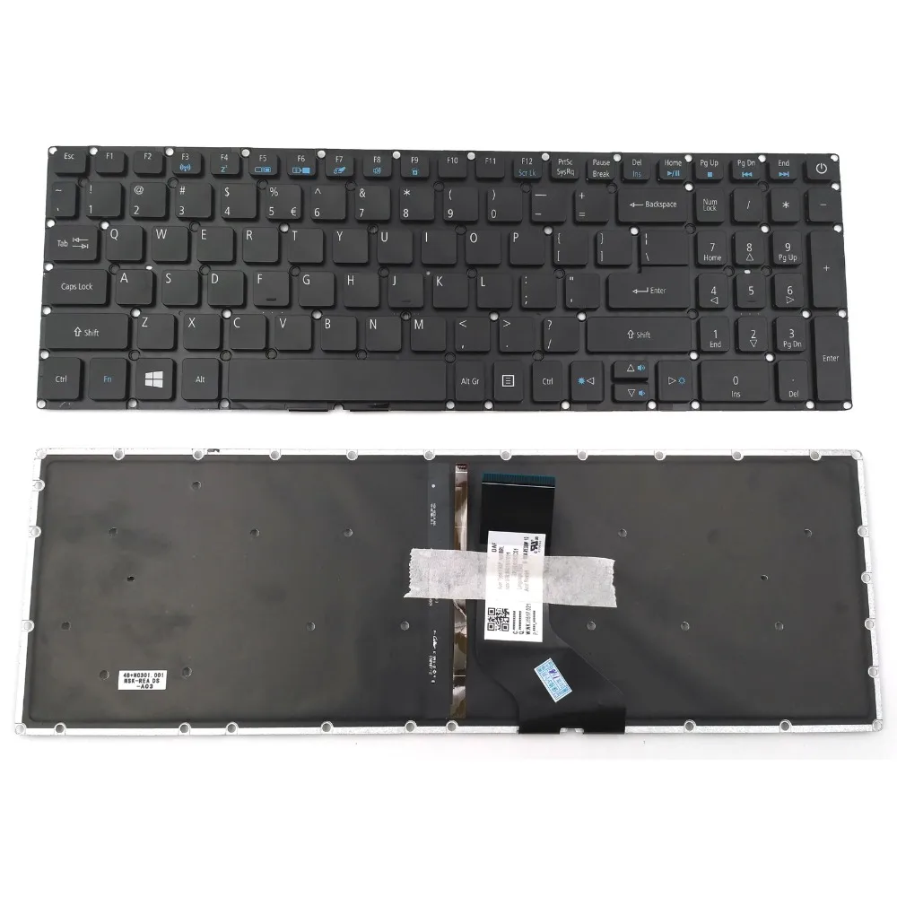 Новая клавиатура для ноутбука US для Acer Aspire E5-522 E5-522-81GE E5-522-82C2 E5-522-82CX E5-522-84UA с подсветкой
Новая клавиатура для ноутбука US для Acer Aspire E5-522 E5-522-81GE E5-522-82C2 E5-522-82CX E5-522-84UA с подсветкой