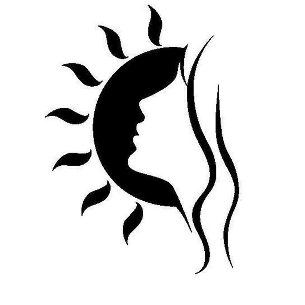 Автомобильная виниловая наклейка Sun With Face Tattoo, наклейка на бампер, окно автомобиля, ноутбук, Стильные наклейки для автомобиля K145
Автомобильная виниловая наклейка Sun With Face Tattoo, наклейка на бампер, окно автомобиля, ноутбук, Стильные наклейки для автомобиля K145